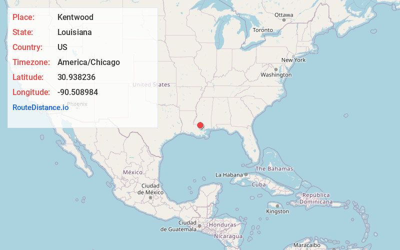 Map of Kentwood
