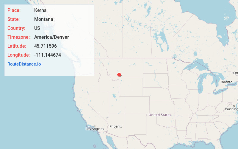 Map of Kerns