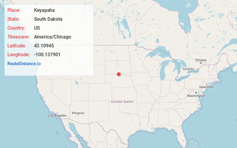 Map of Keyapaha