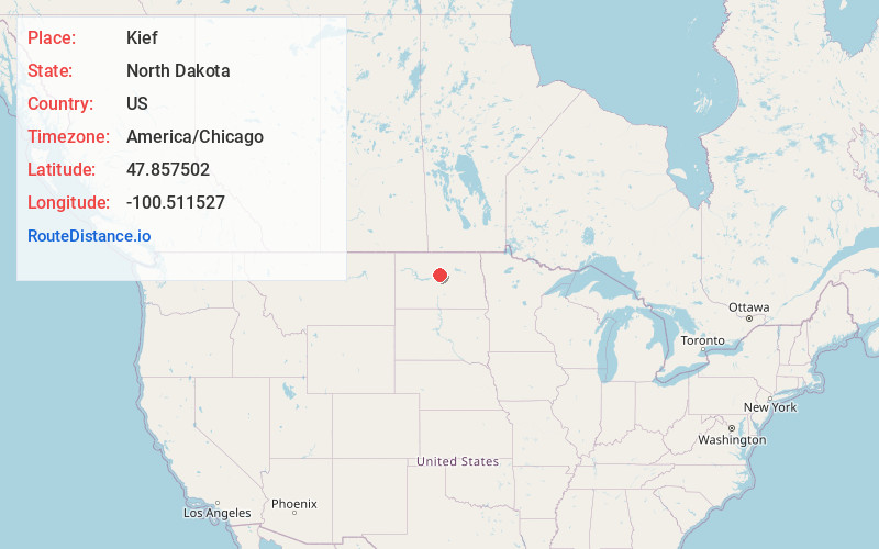 Map of Kief