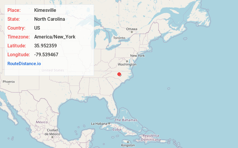 Map of Kimesville