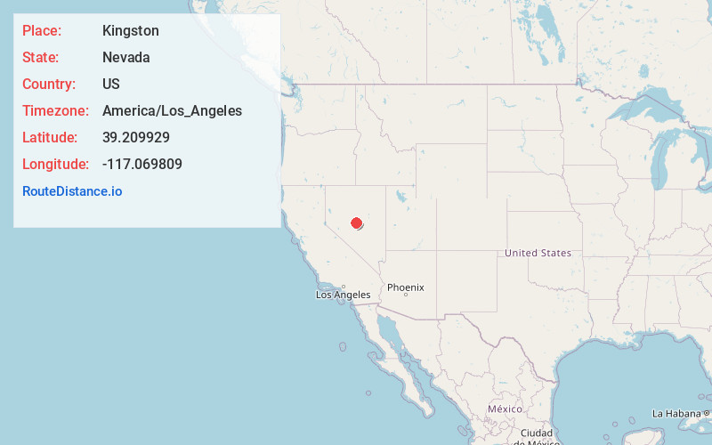 Map of Kingston