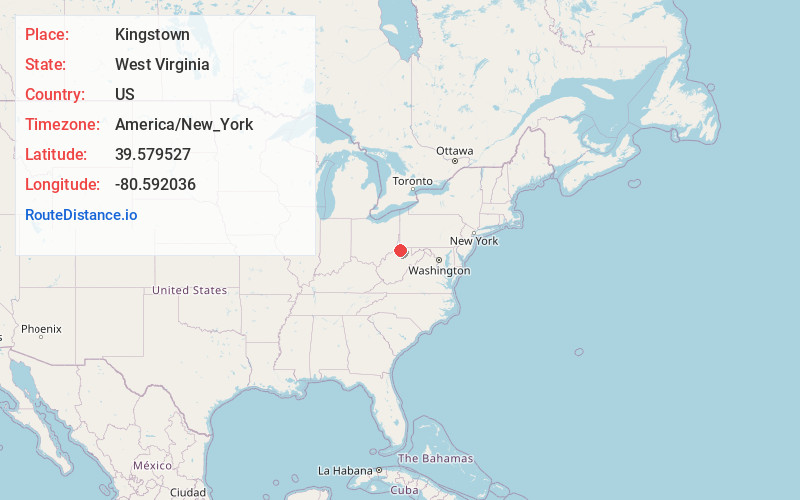 Map of Kingstown