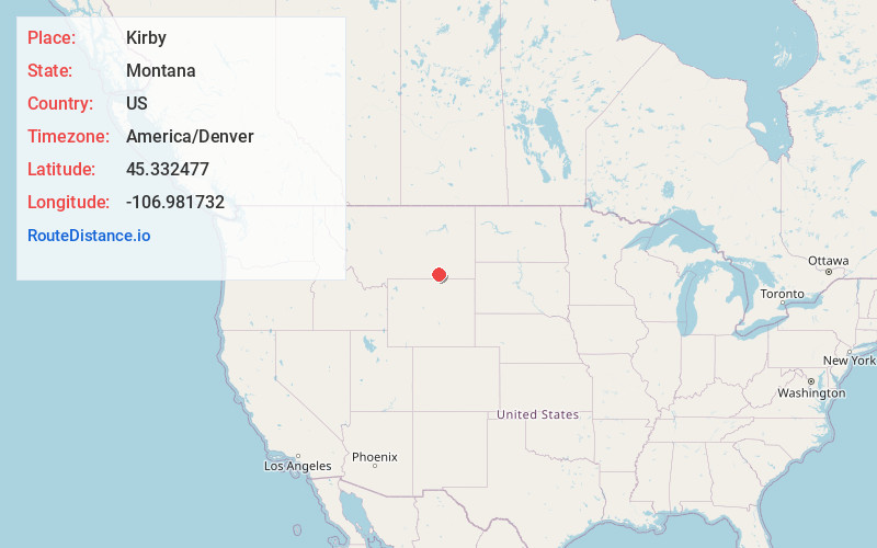 Map of Kirby