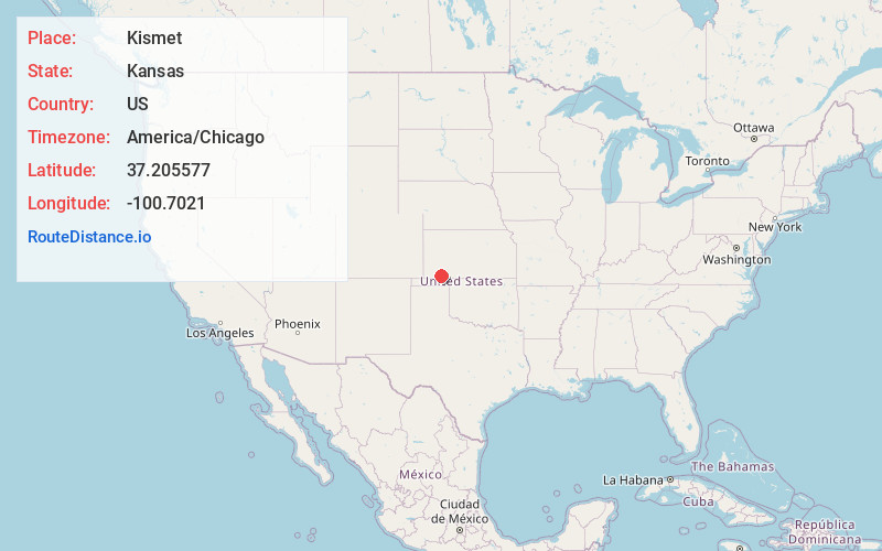 Map of Kismet