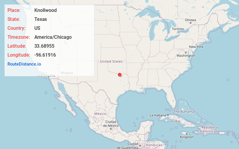 Map of Knollwood