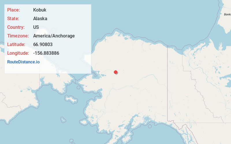 Map of Kobuk