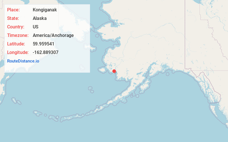 Map of Kongiganak