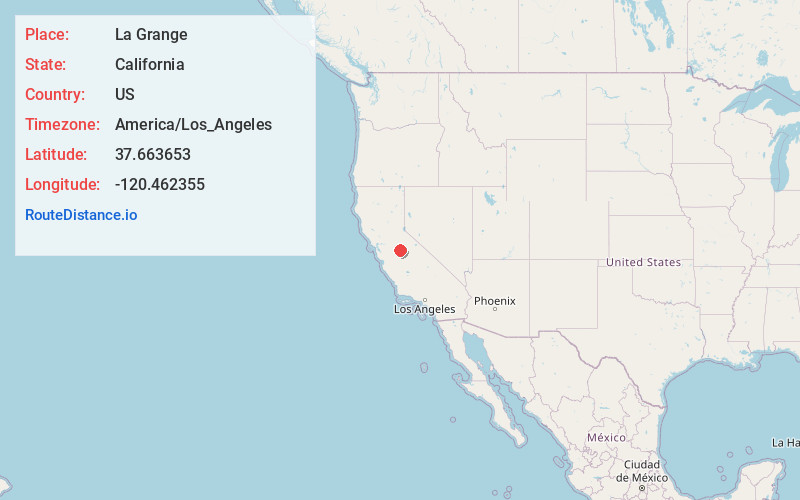 Map of La Grange