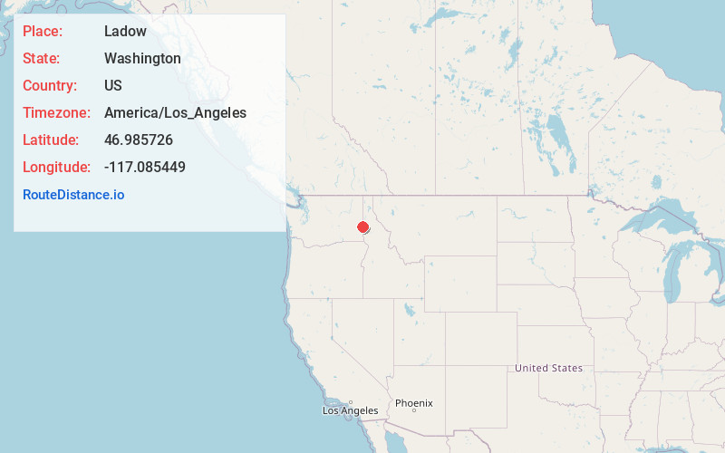 Map of Ladow