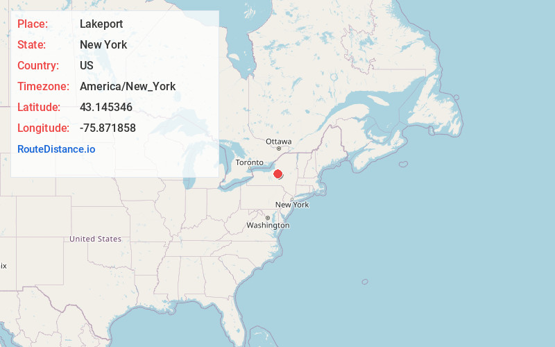 Map of Lakeport