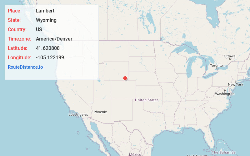 Map of Lambert