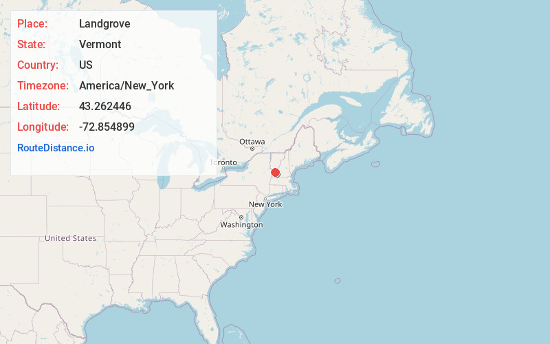Map of Landgrove
