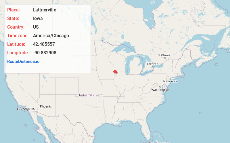 Map of Lattnerville