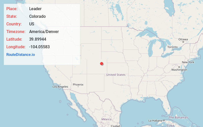 Map of Leader