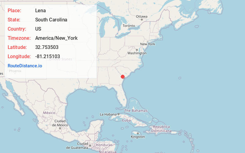 Map of Lena