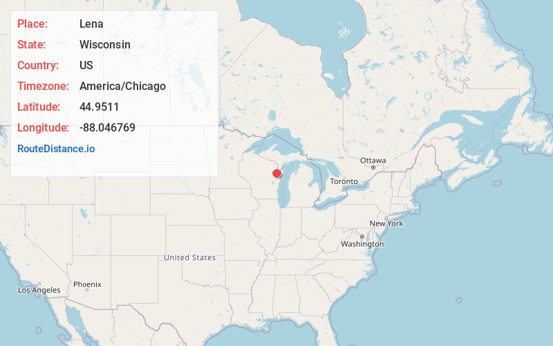 Map of Lena