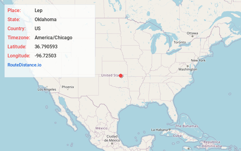 Map of Lep