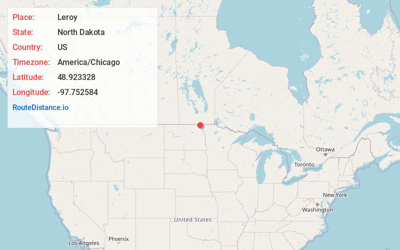 Map of Leroy