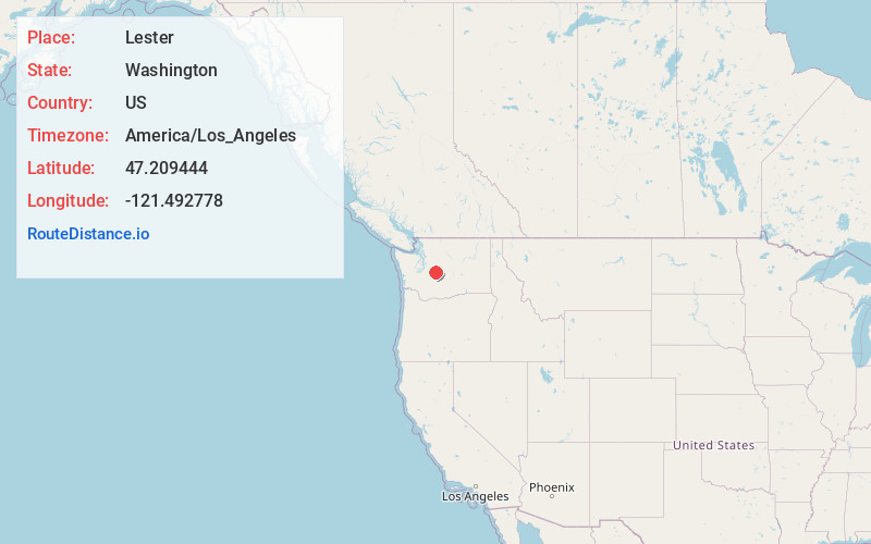 Map of Lester