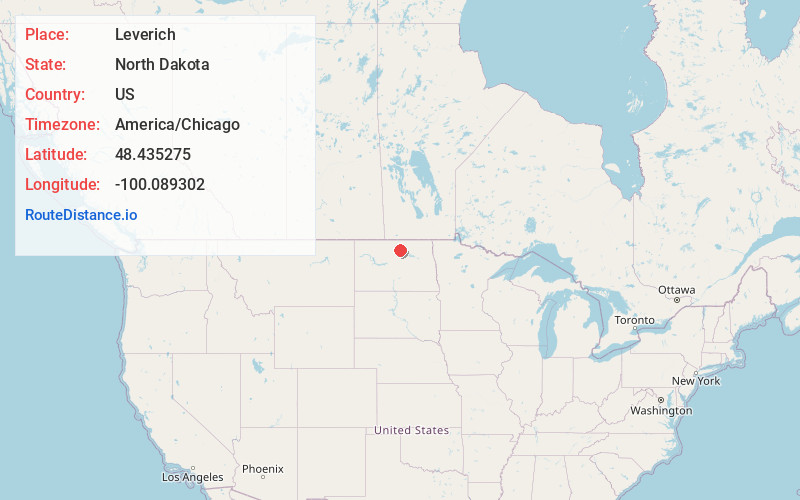 Map of Leverich