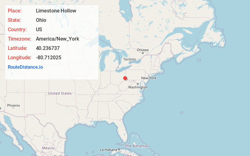 Map of Limestone Hollow
