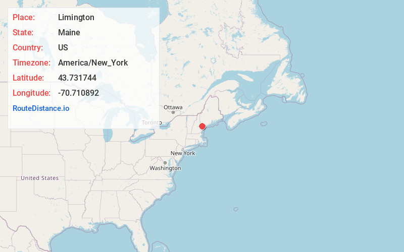 Map of Limington