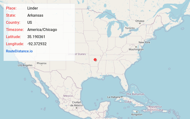 Map of Linder