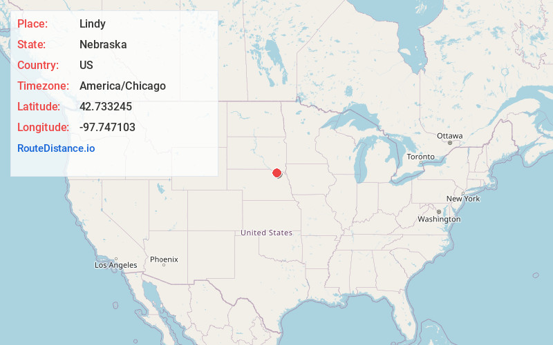 Map of Lindy