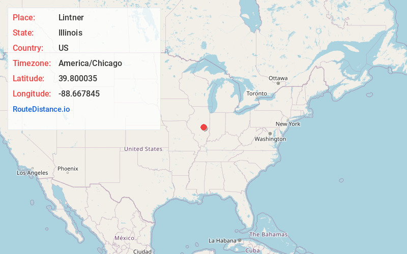 Map of Lintner