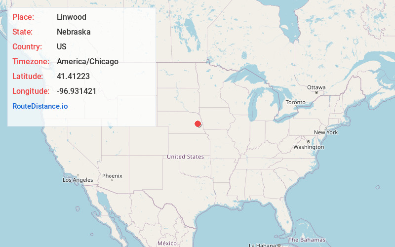Map of Linwood