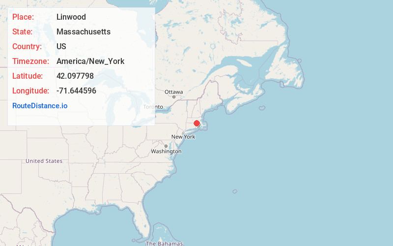 Map of Linwood