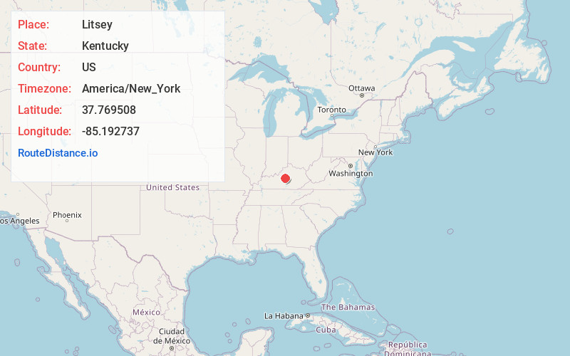 Map of Litsey