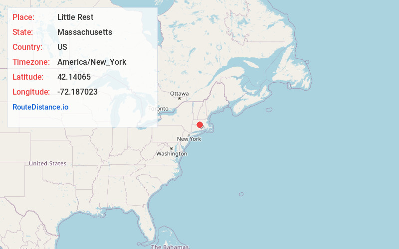 Map of Little Rest