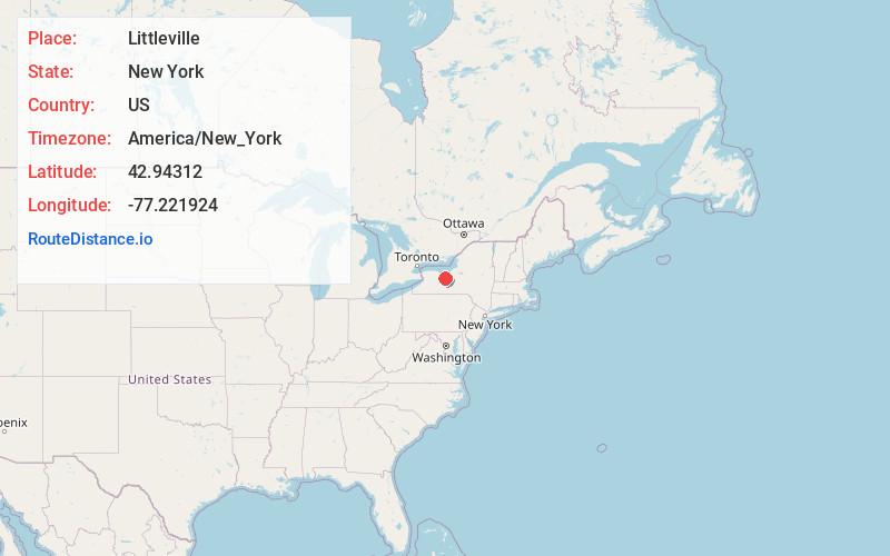 Map of Littleville