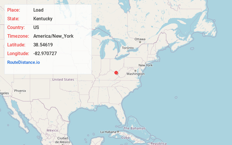 Map of Load