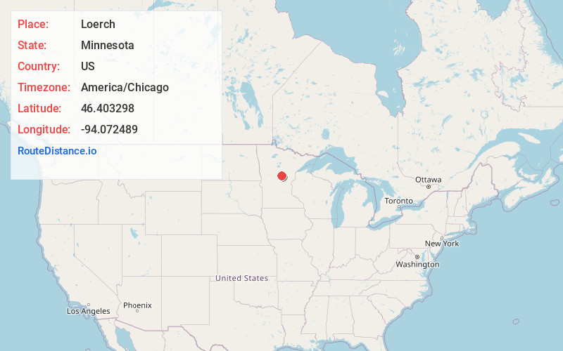 Map of Loerch