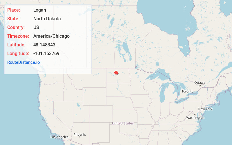 Map of Logan