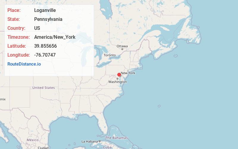 Map of Loganville