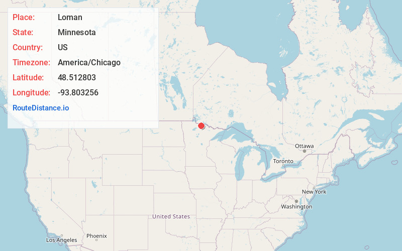 Map of Loman