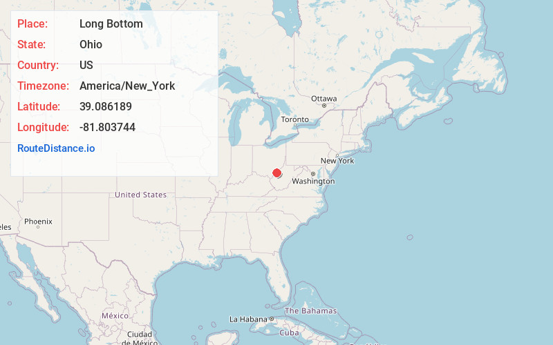 Map of Long Bottom