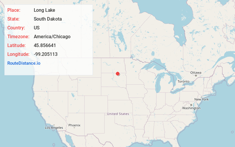 Map of Long Lake
