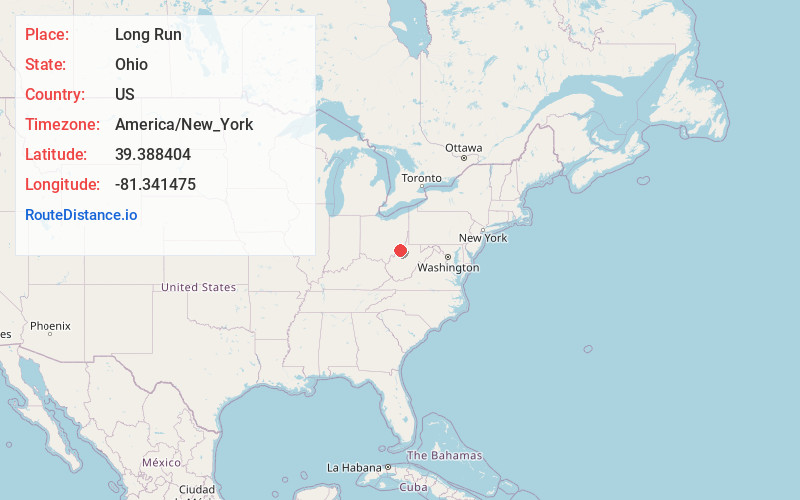 Map of Long Run