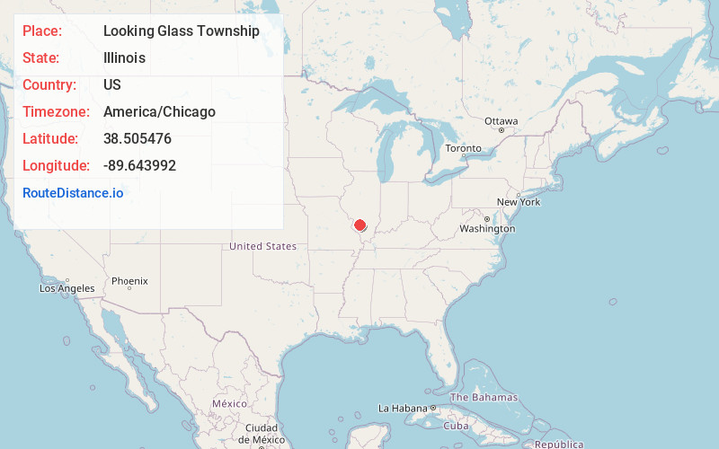 Map of Looking Glass Township