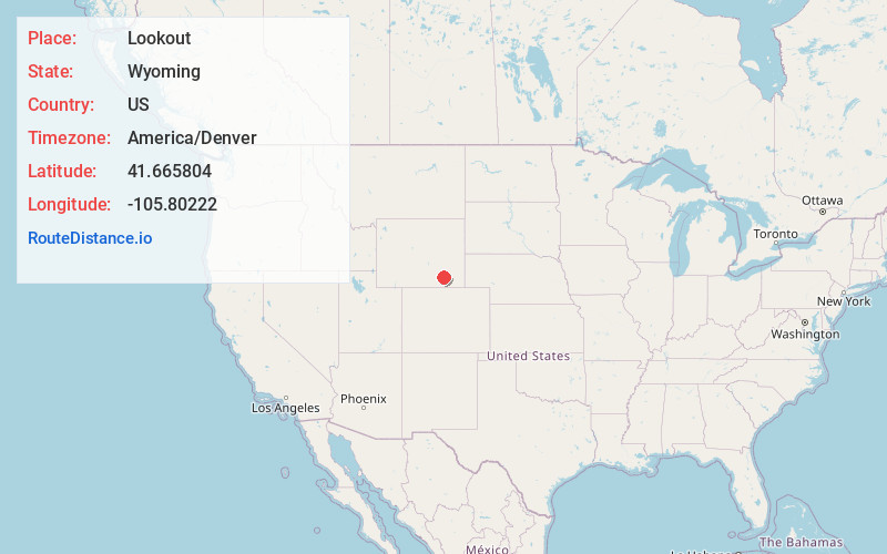 Map of Lookout