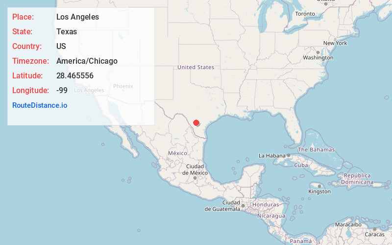 Map of Los Angeles