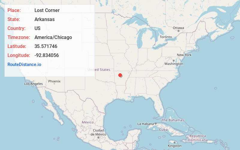 Map of Lost Corner
