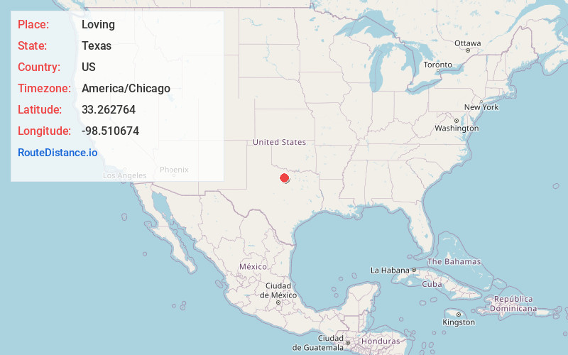 Map of Loving