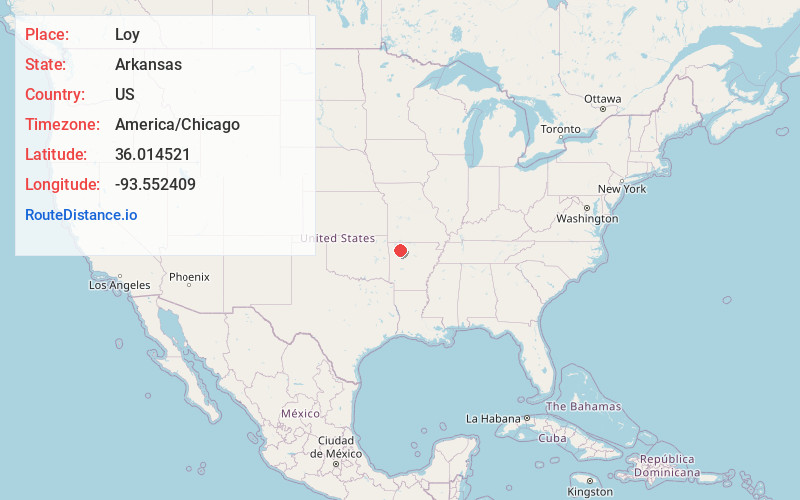 Map of Loy