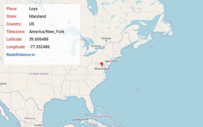 Map of Loys